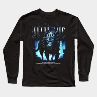 Attitude Hell Hound Streetwear Designs Long Sleeve T-Shirt